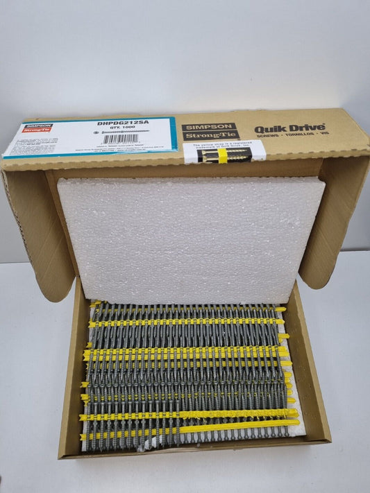 Quick Drive Collated 64mm Decking Screws x600