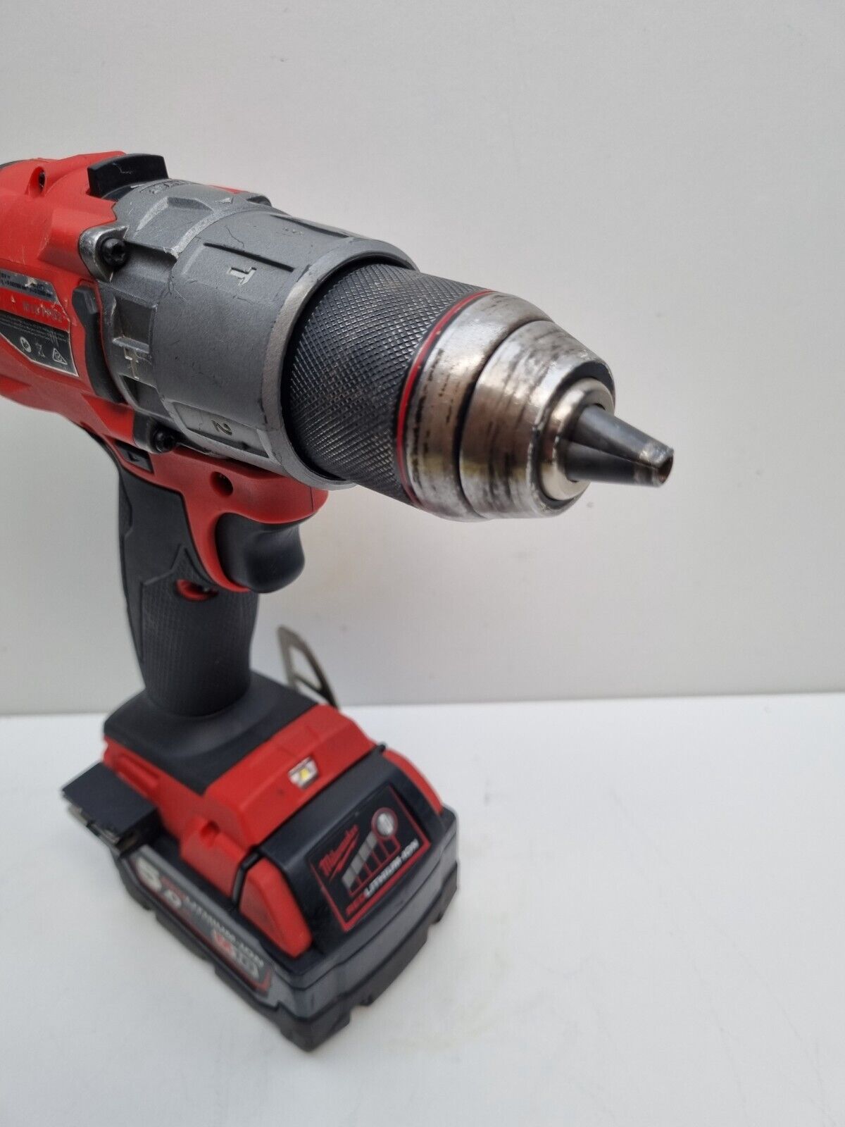 Milwaukee 18v Brushless Drill + 5Ah Battery - Used