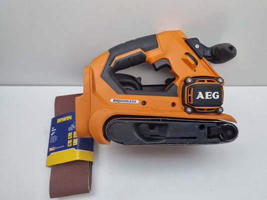Buy AEG Power Tools Belt Sander 18v Sanding Belts
