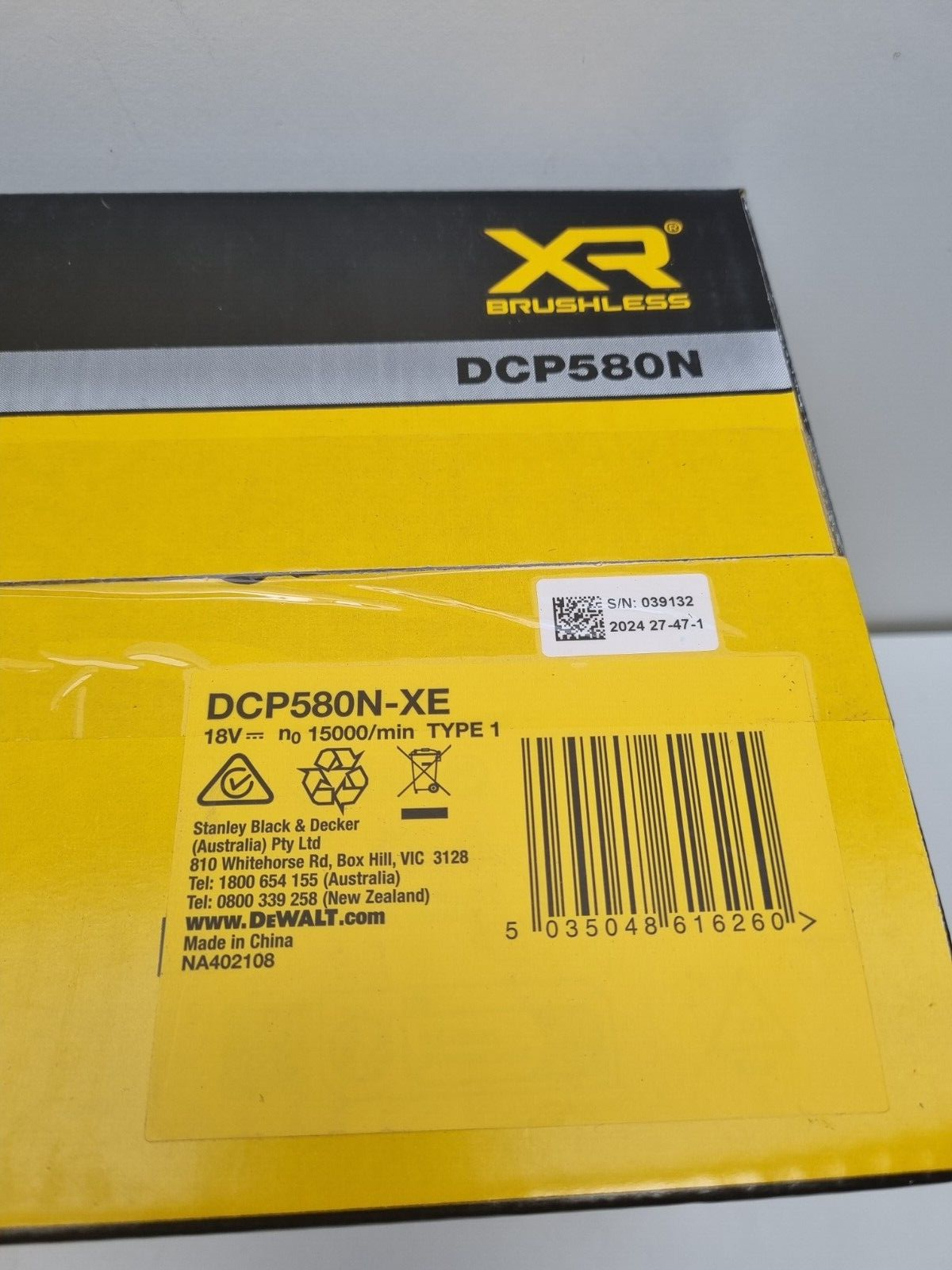 Dewalt 18v Brushless Planer DCP580N - New in Box