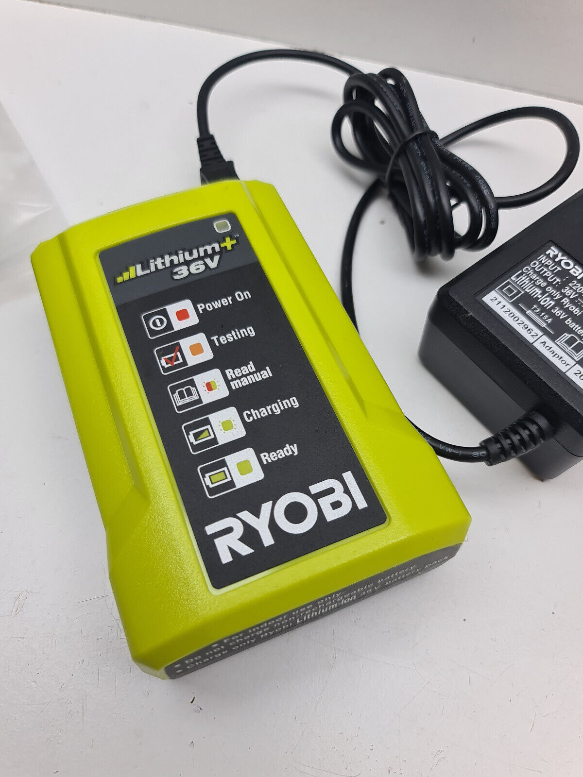 Ryobi 36v 5Ah Battery + Charger - New