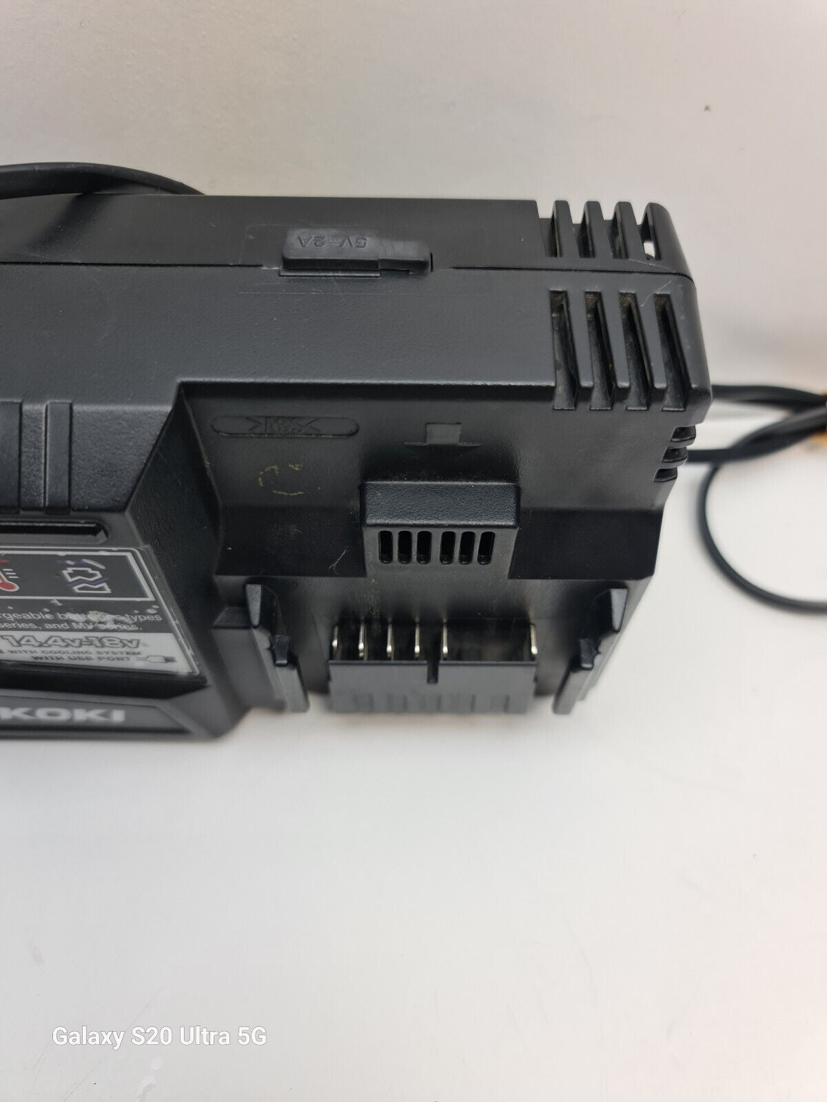 Hikoki 18v 36v Rapid Charger with USB - Used