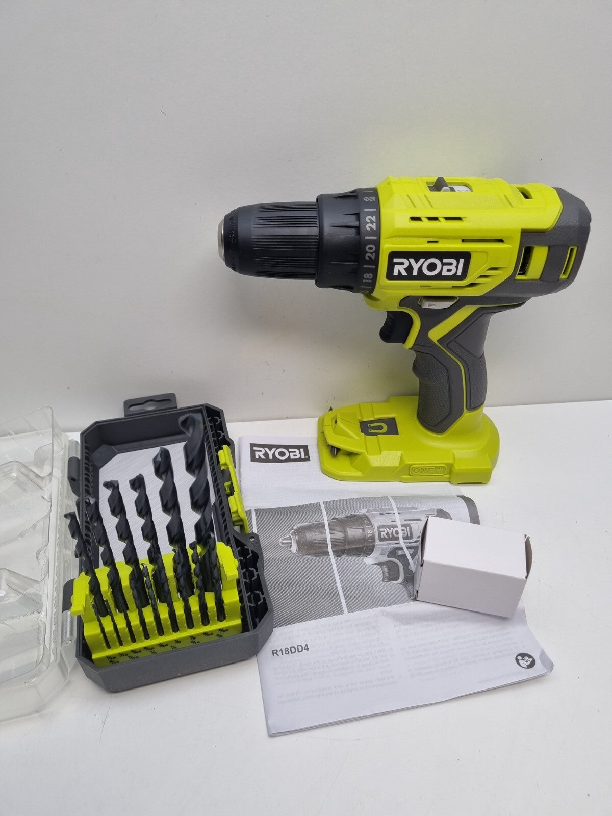 Handyman Drill Bit Set Ryobi 18v Drill Green 