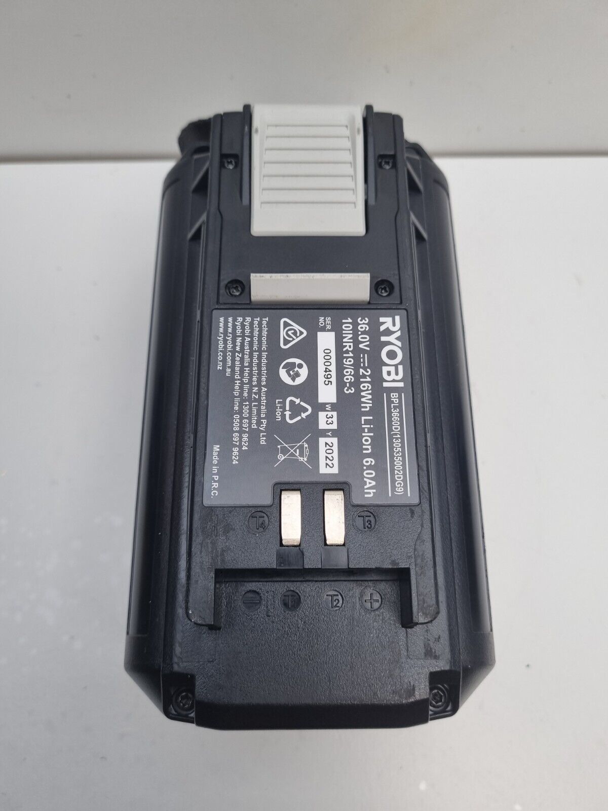 Ryobi 36v HP 6Ah Battery BPL3660D - Used