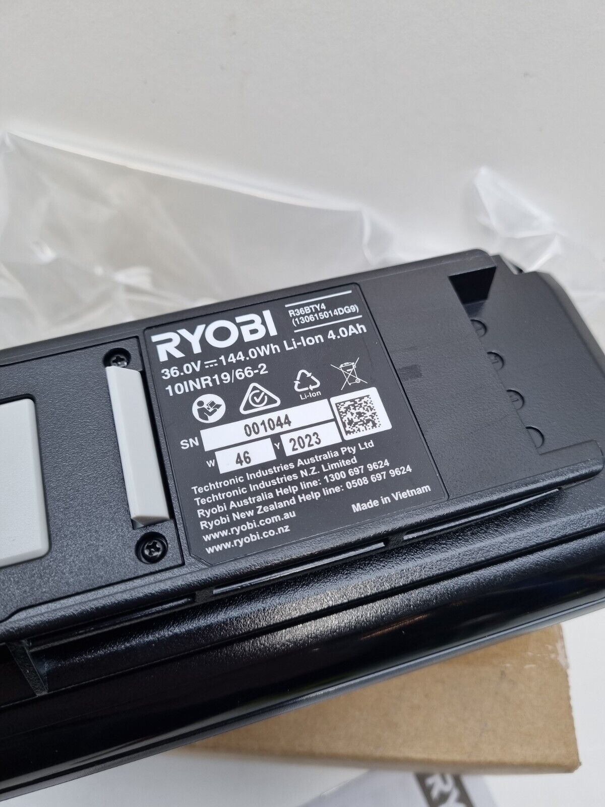 Ryobi 36v 4AH Battery R36BTY4 - New Dec 2023 + Genuine