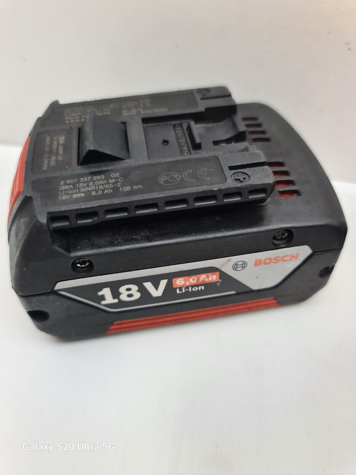 Bosch 18v Pro Core 8AH + 6AH Battery - Used