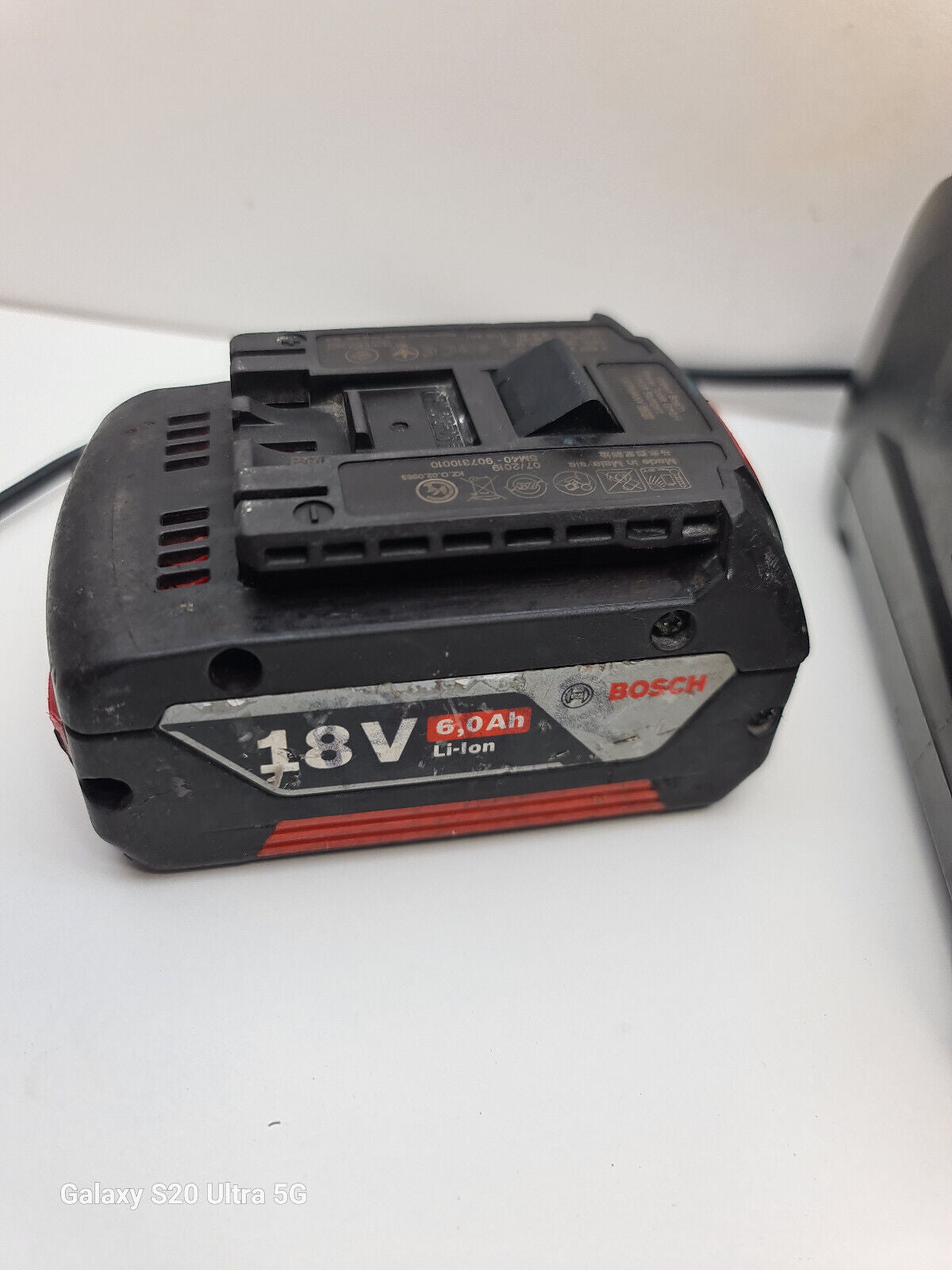 Bosch 18v Rapid Charger + 6AH Battery - Used + Genuine