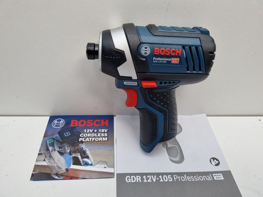 Bosch 12v Impact Driver GDR12V-105 - New