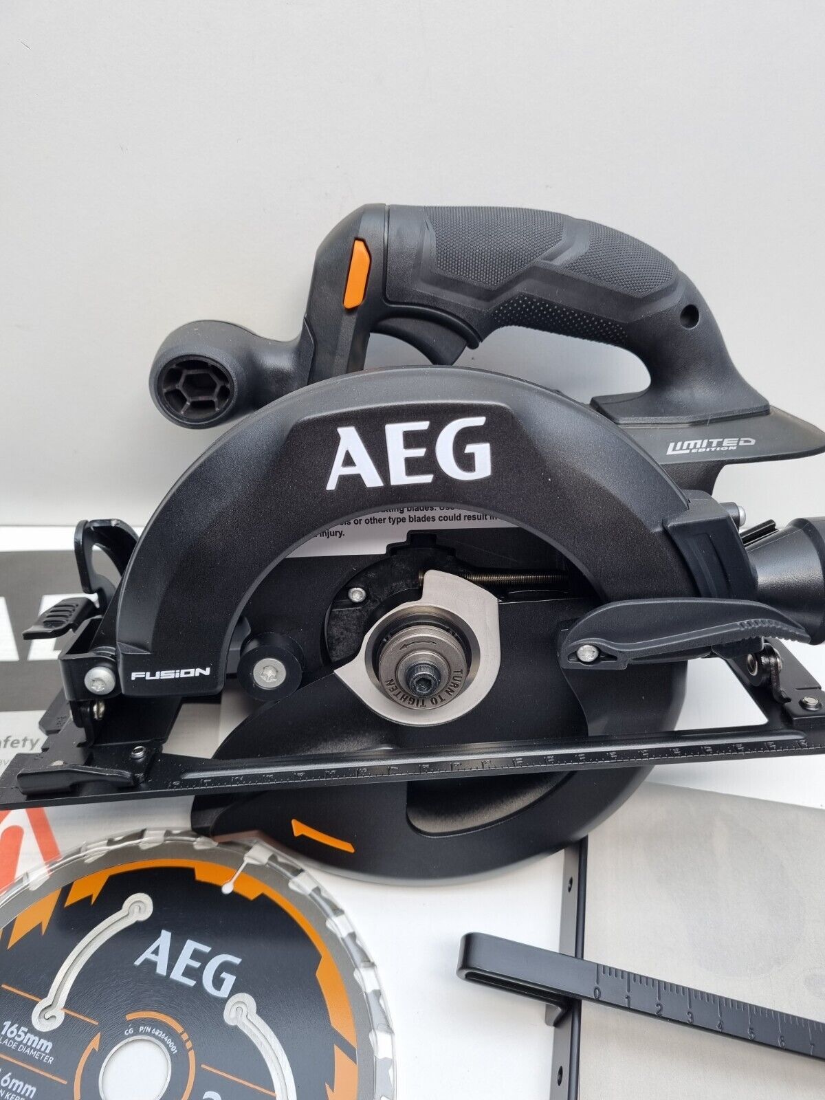 AEG 18v Fusion Circular Saw - Top Model, Limited Edition - New