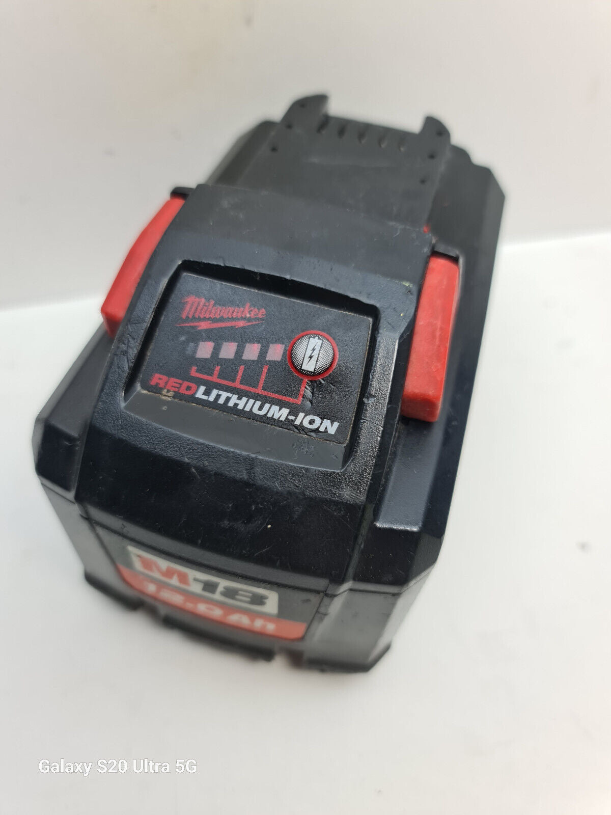 Milwaukee 18v 12.0Ah Battery - Used + Genuine Milwaukee