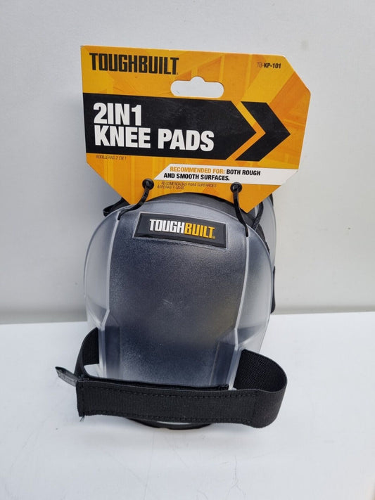 Tough Built 2 in 1 Knee Pads - New