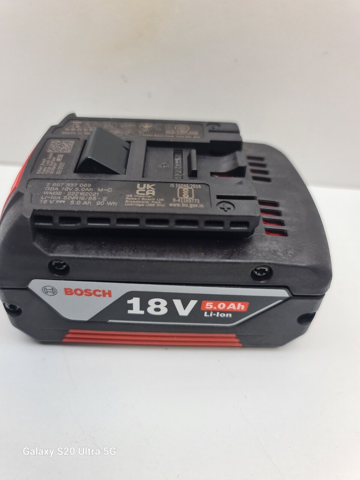 Bosch 18v 5AH Battery - New