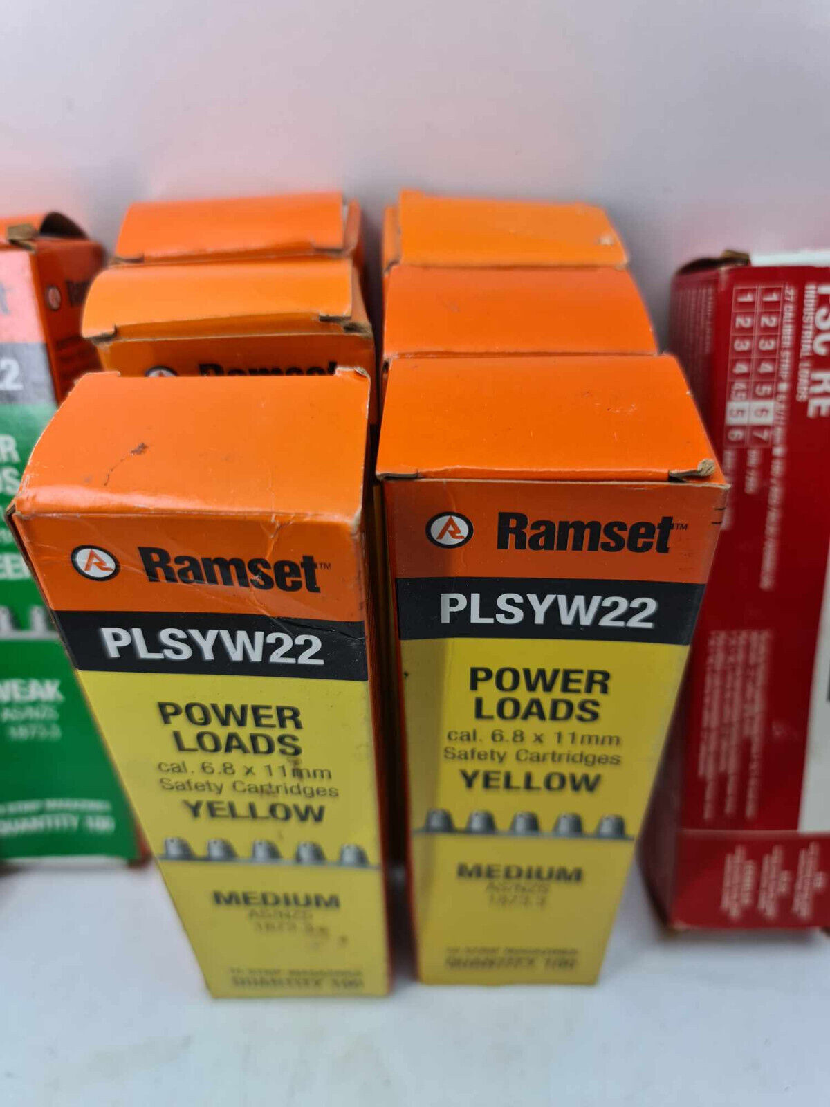 Ramset Fischer Powers Power Loads for 10 Strips - In Boxes