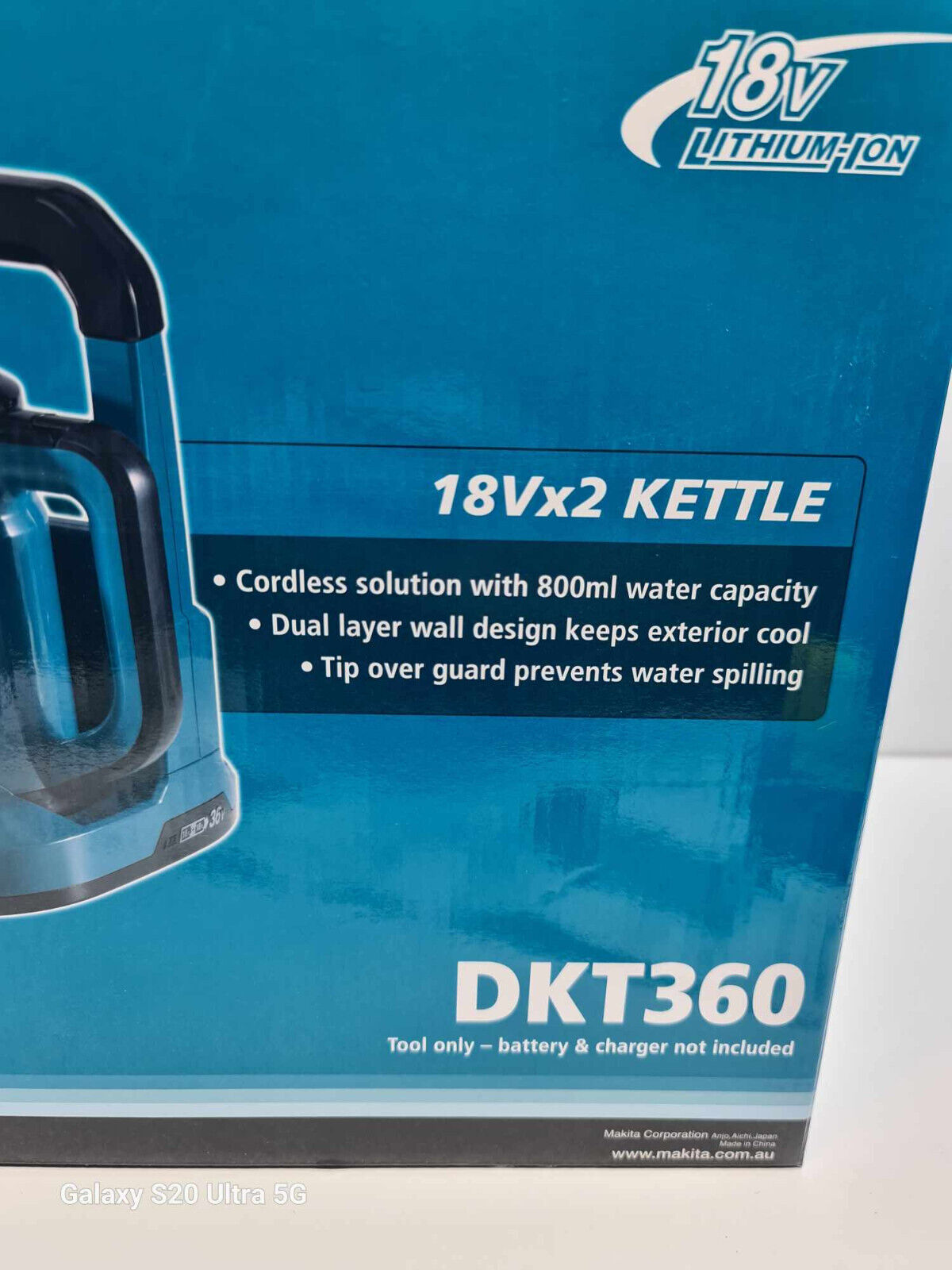 Makita 18v 36v Kettle Jug DKT360 - New