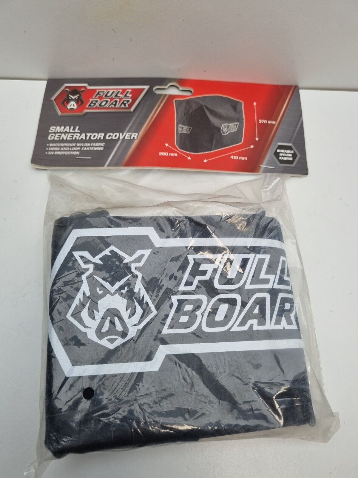 Full Boar Small Generator Cover - Hook + Loop Waterproof - New in Pack