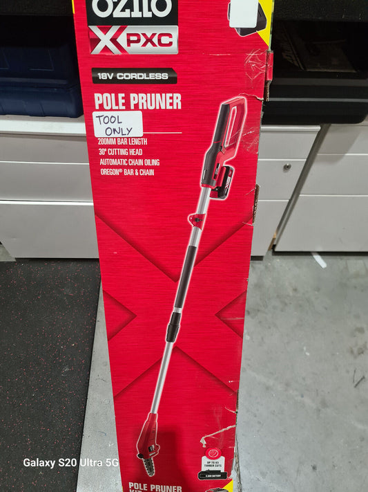 Ozito 18v Pole Pruner PXPPS-1820 200mm Bar - Tool Only - New