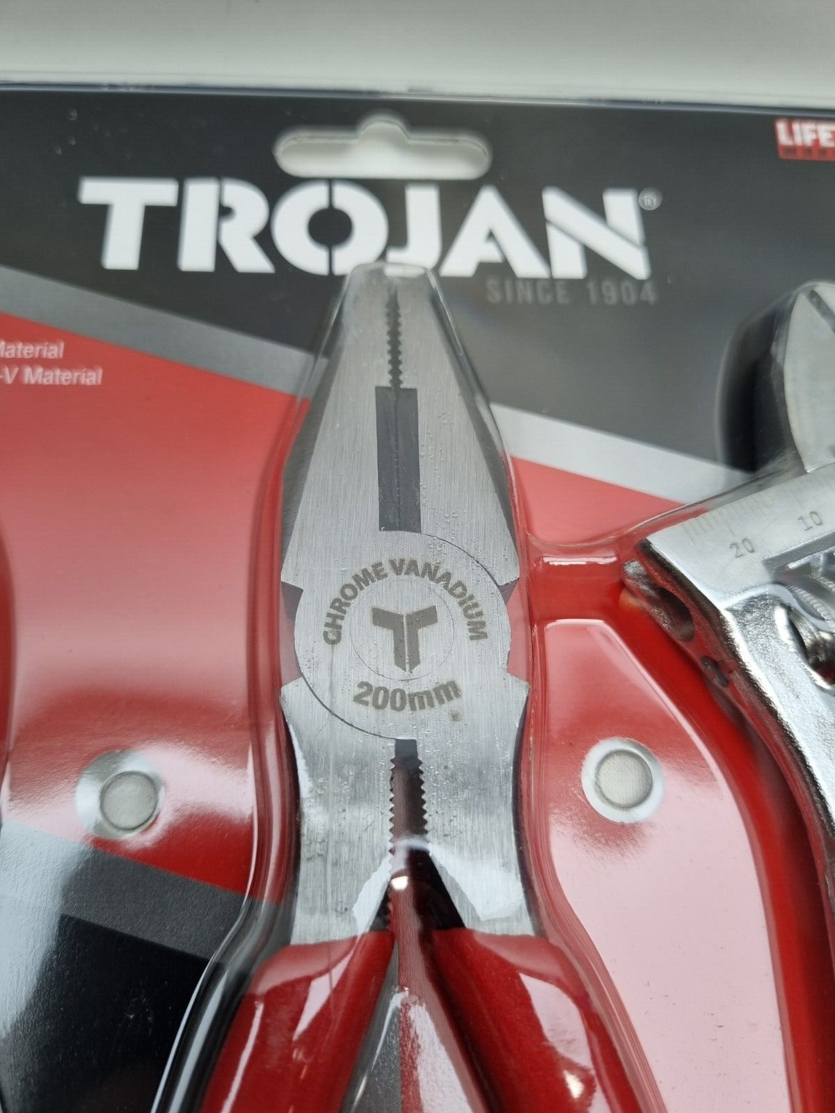 Trojan Plier and Shifter 3 Piece Set - New - Lifetime Warranty