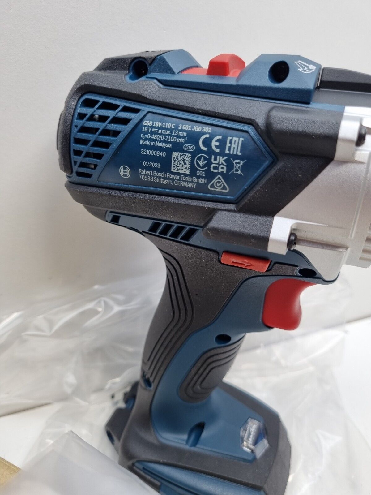 Bosch 18v Brushless Drill GSB18V-110C - New