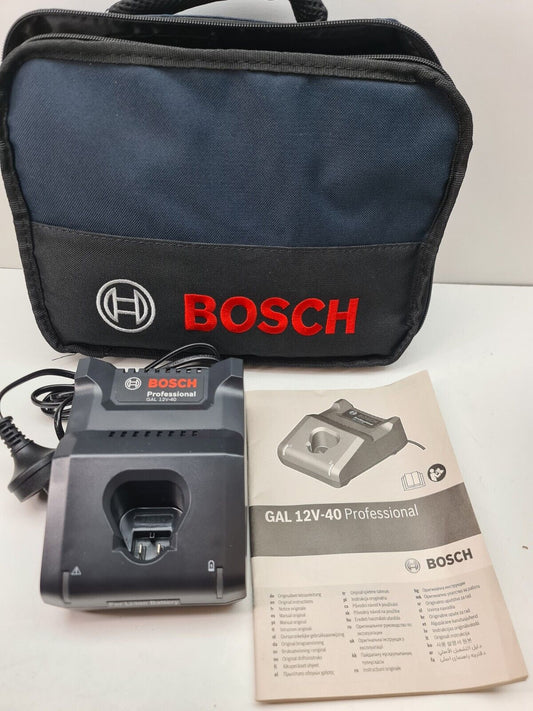 Bosch 10.8v 12v Battery Charger - New in Soft Case