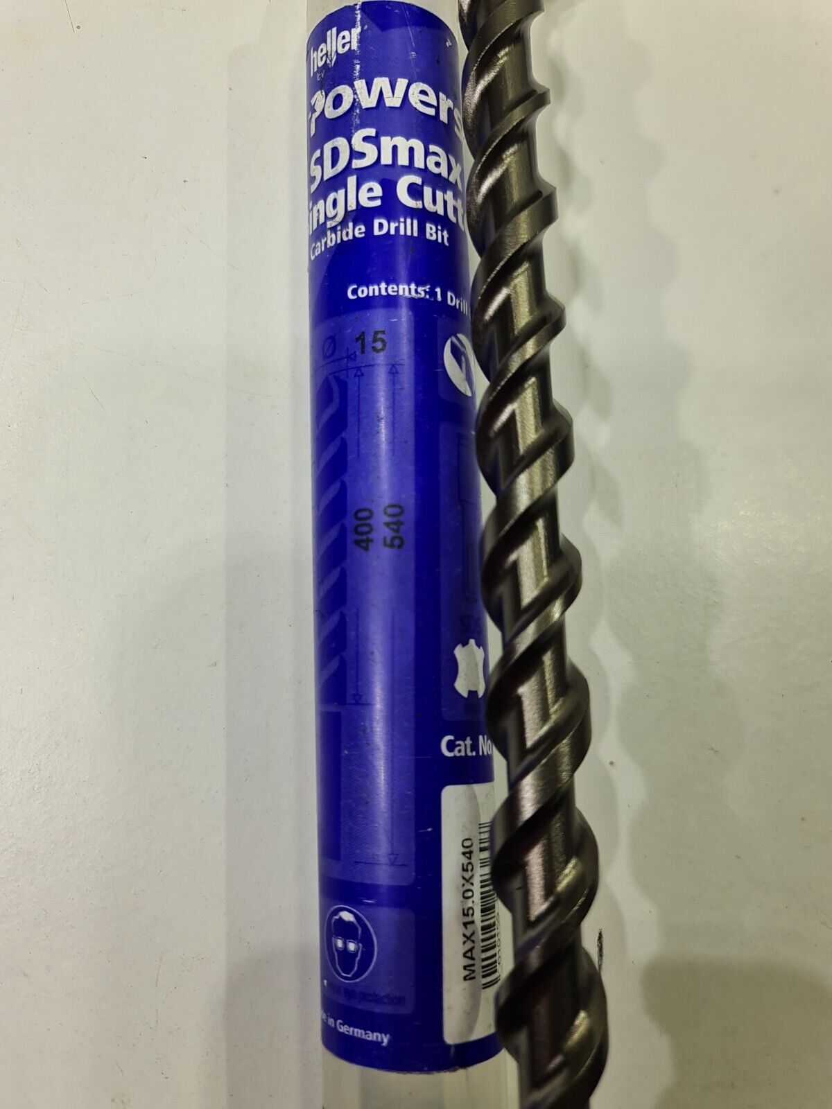Powers SDS MAX 15mm x 540mm Drill Bit - Made in Germany - New