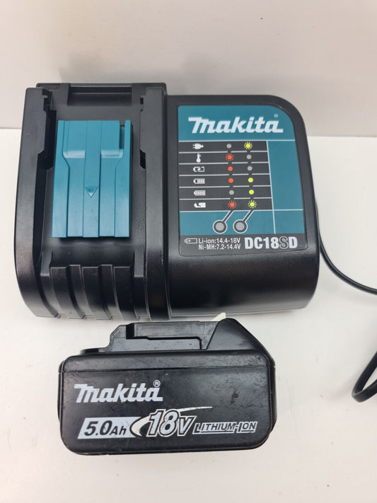 Makita 18v Charger + 5AH Battery - Good Condition