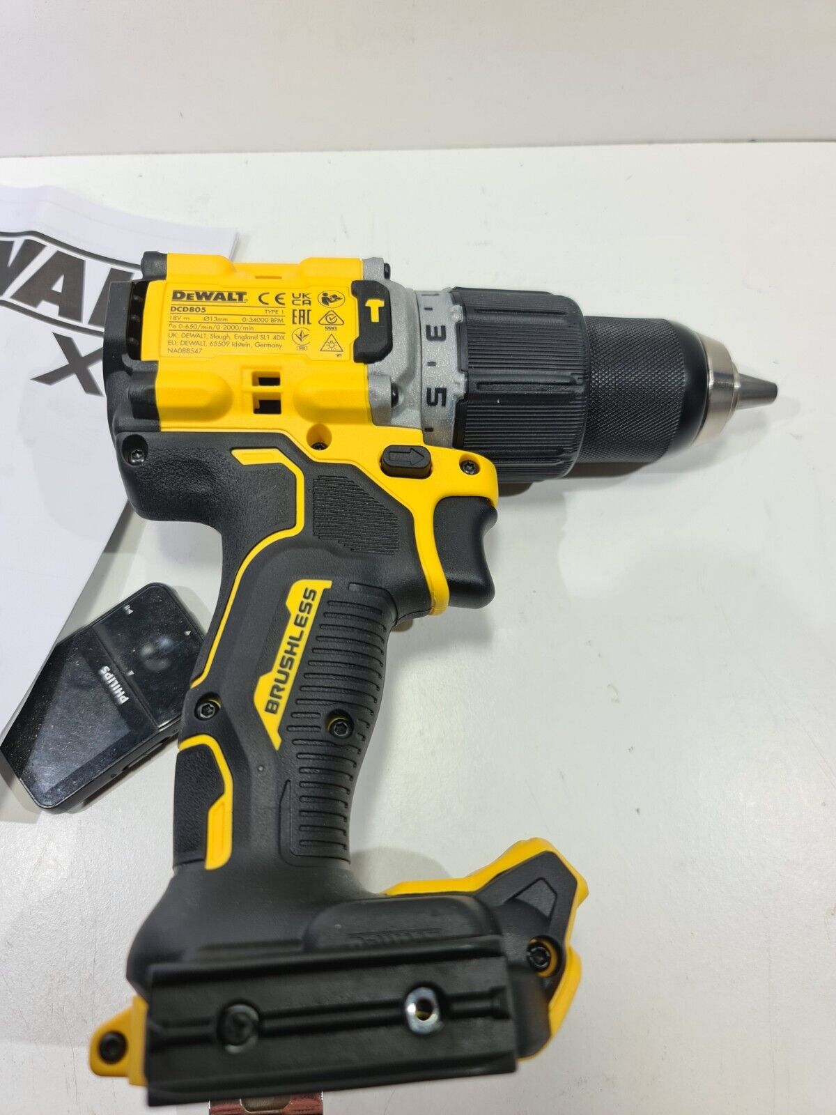 Dewalt 18v Brushless Drill DCD805 - New Premium Compact Model