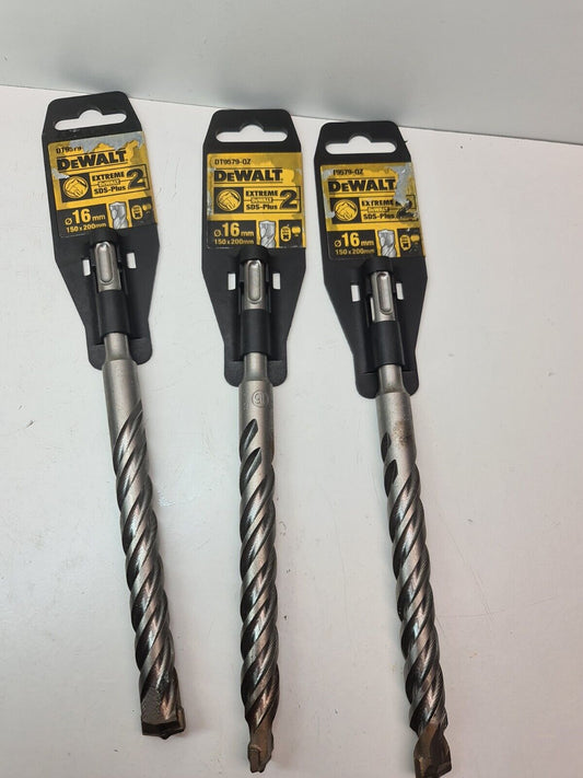 Dewalt 16mm SDS Plus Concrete Drill Bits x3