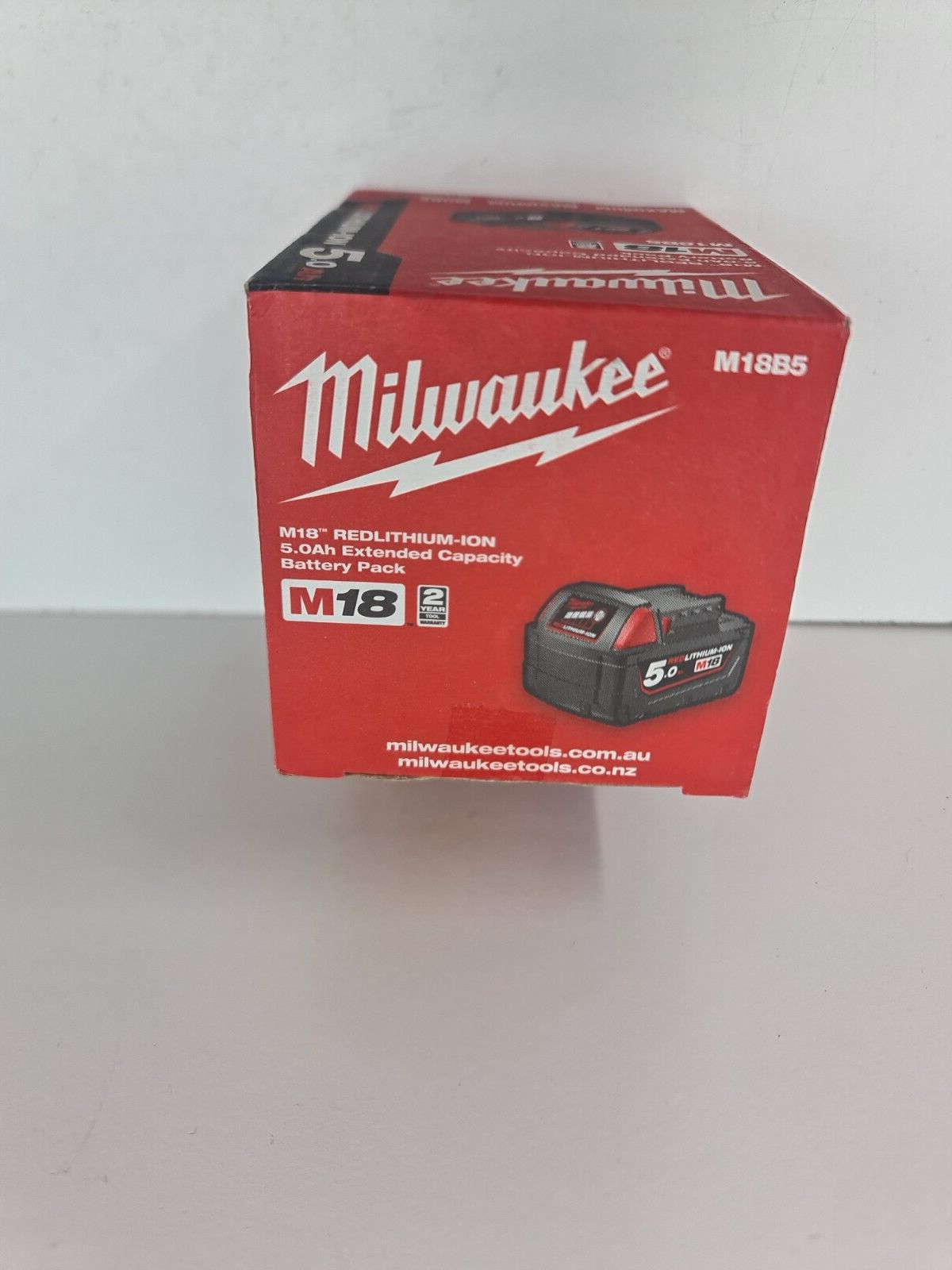 Milwaukee 18v 5Ah Battery M18B5 - New + Genuine