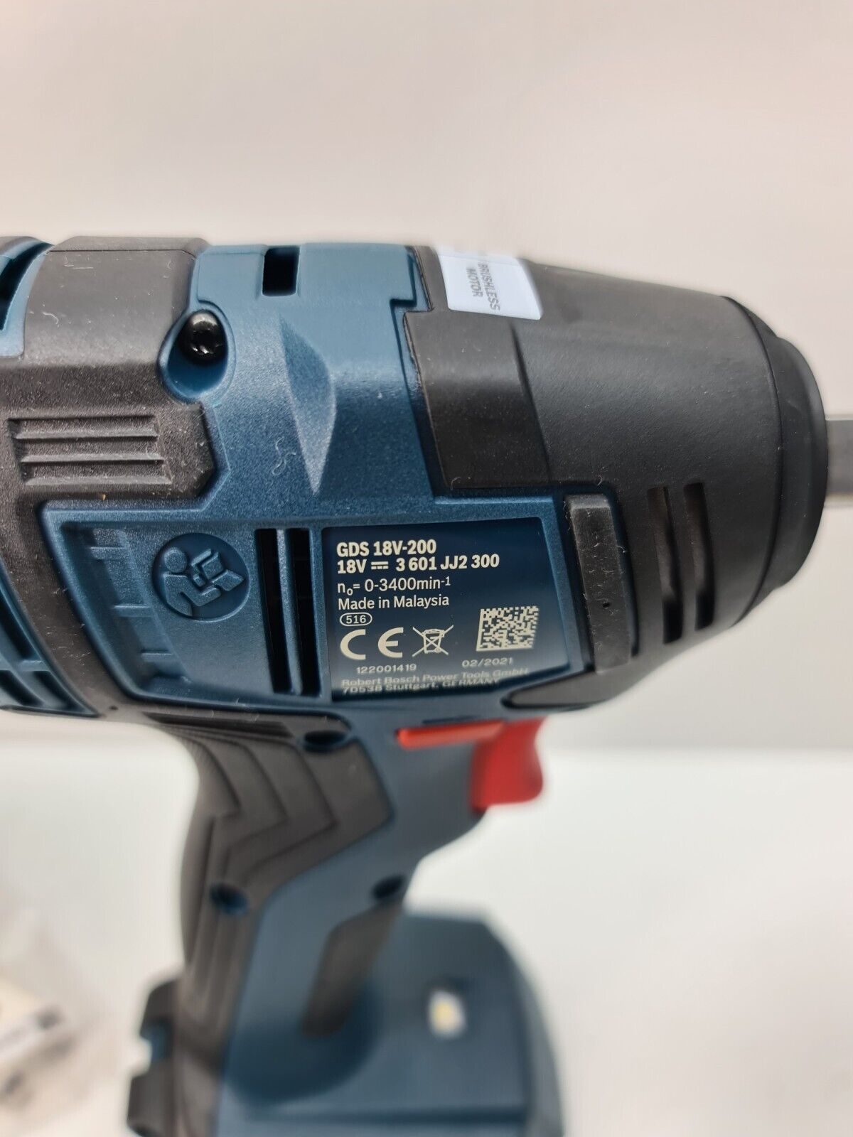 Bosch 18v Impact Wrench GDS18V-200 - New