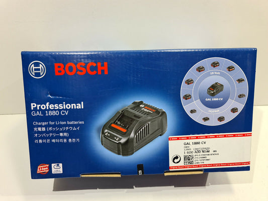 Bosch 18v Fast Charger GAL1880 - New - Suits Pro Core