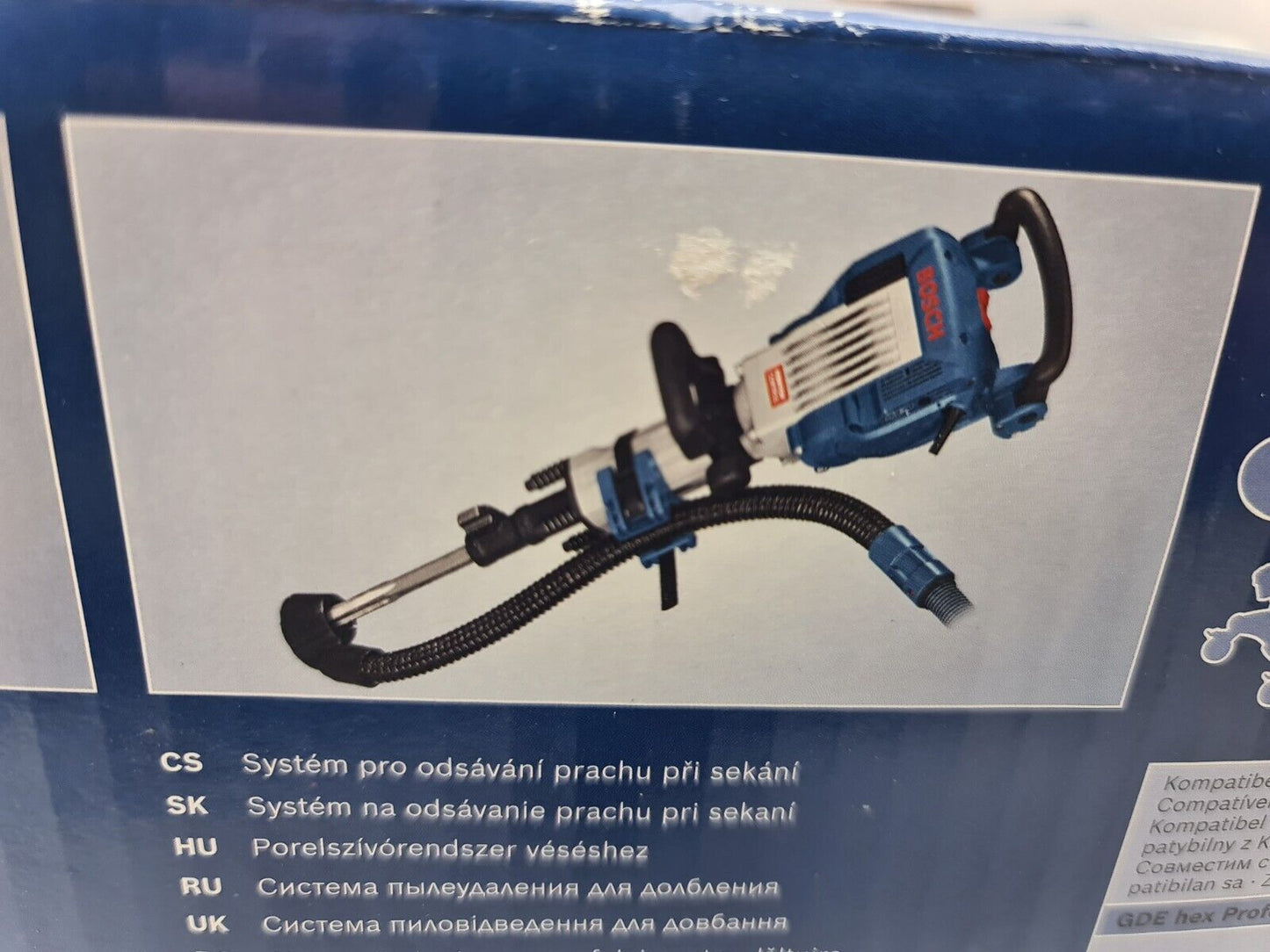 Bosch GDE HEX Dust Extraction Connection for Jack Hammer - New in Box