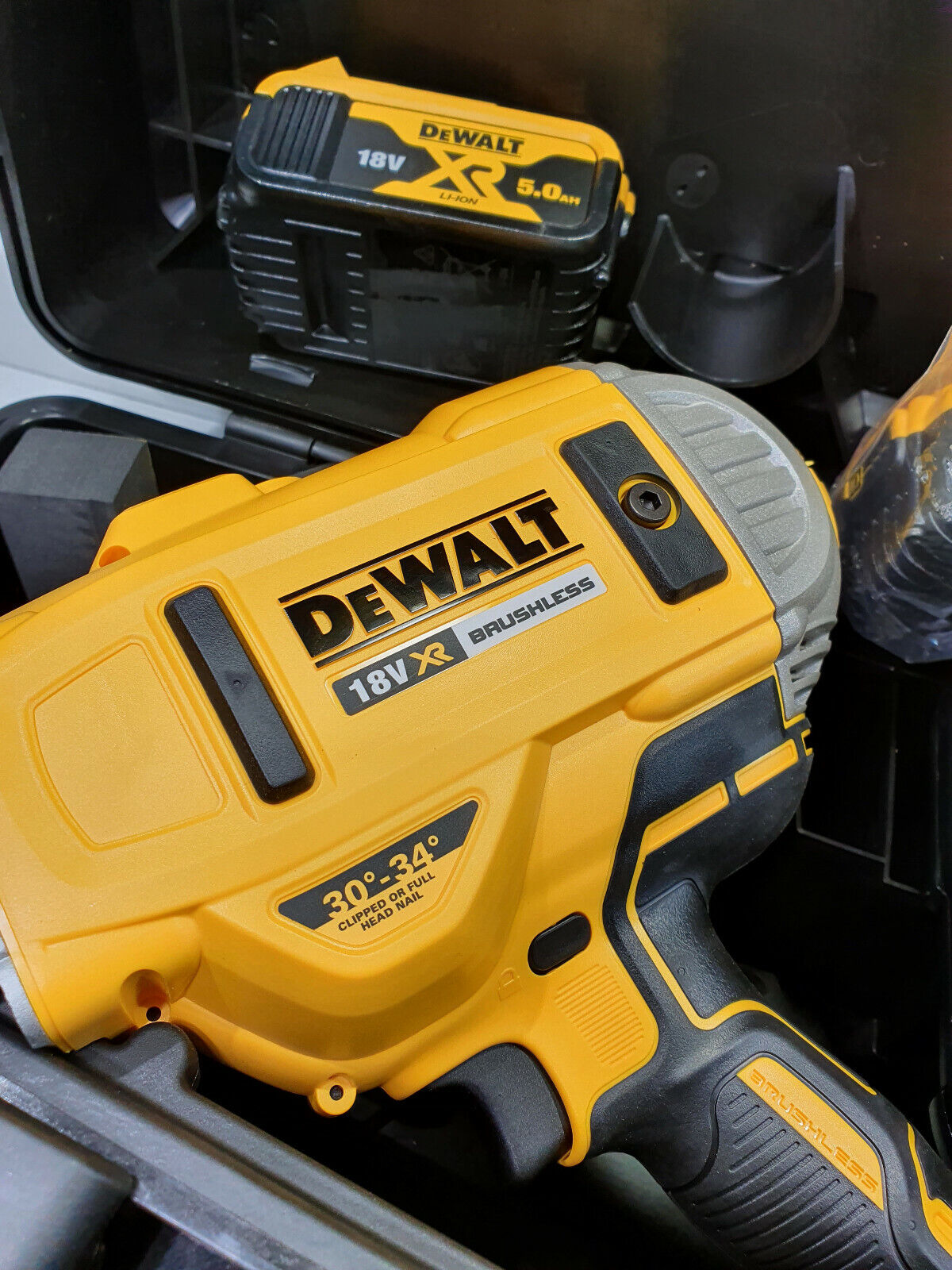 Dewalt 18v Framing Nail Gun 5Ah Kit - New Type 3 - Newest Model