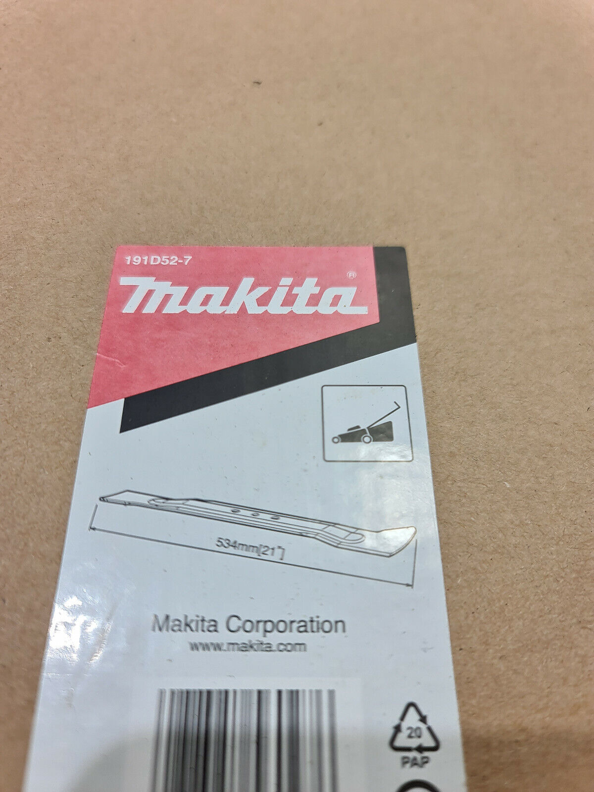 Makita Lawn Mower Blade for DLM531 - New