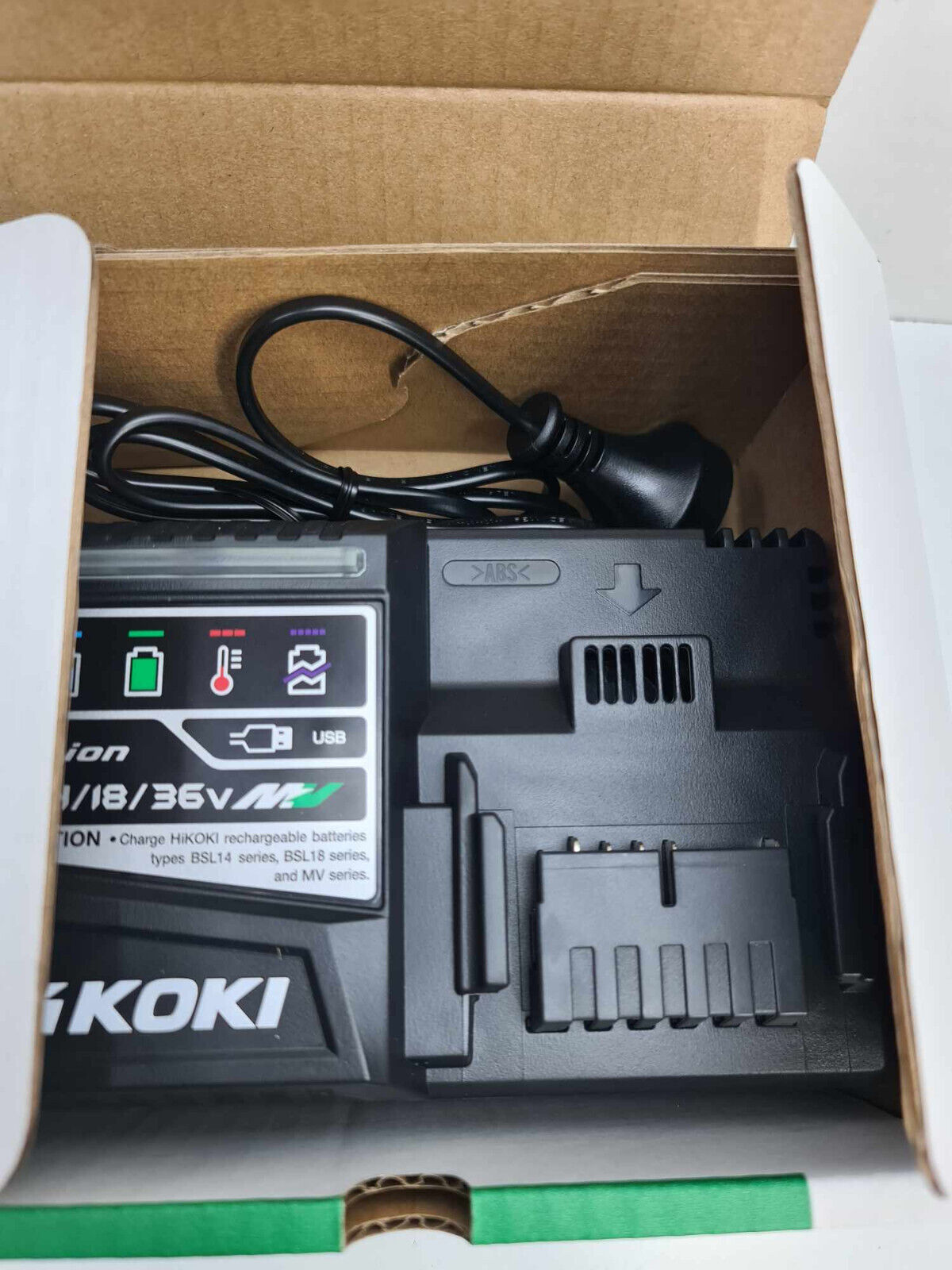 Hikoki 18v 36v Rapid Charger UC18YSL3 - New in Box